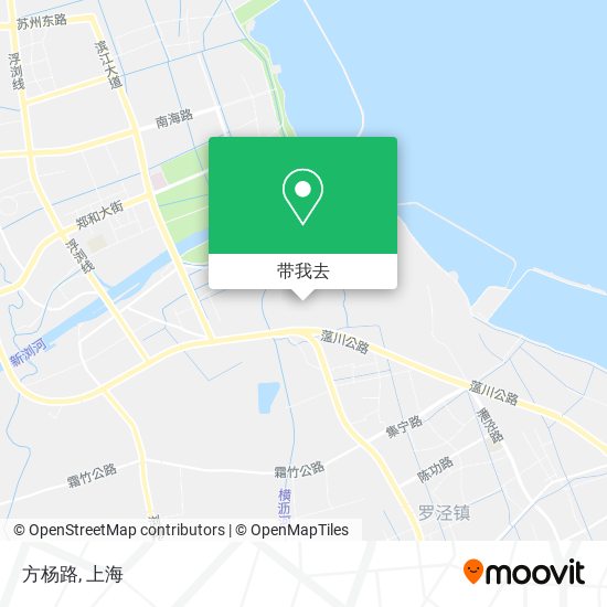 方杨路地图