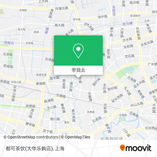 都可茶饮(大华乐购店)地图