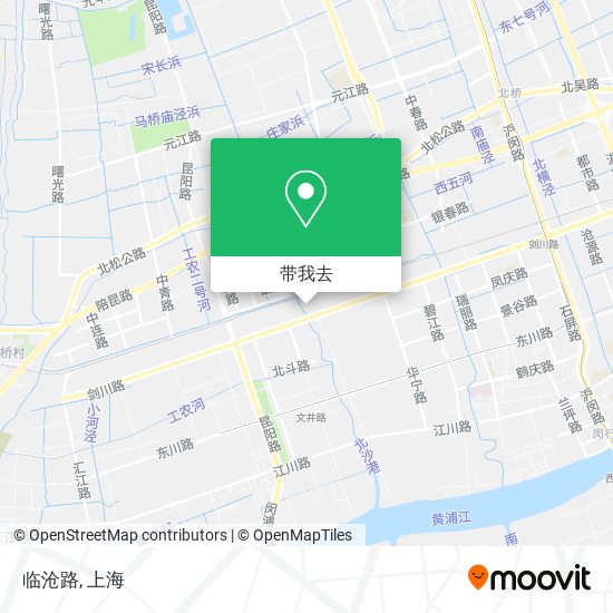 临沧路地图
