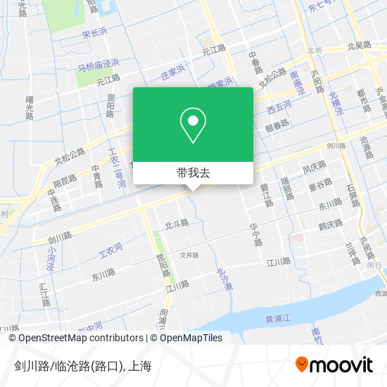 剑川路/临沧路(路口)地图