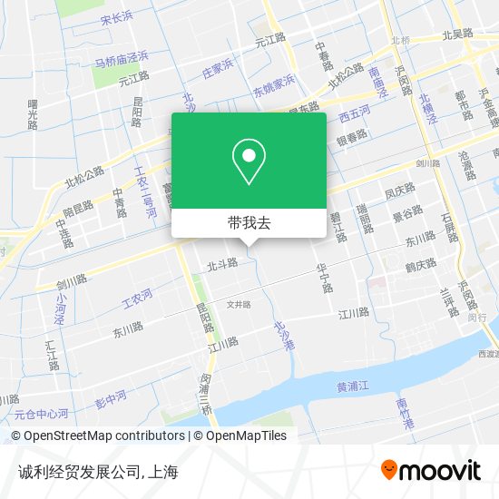 诚利经贸发展公司地图