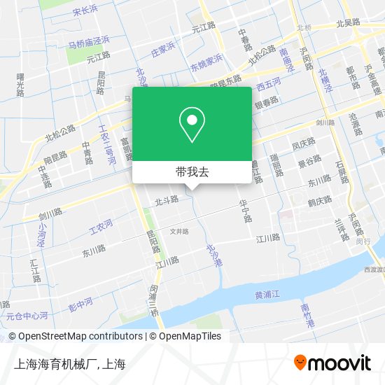 上海海育机械厂地图