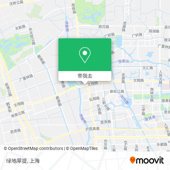 绿地翠提地图