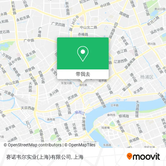 赛诺韦尔实业(上海)有限公司地图