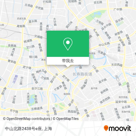 中山北路2438号e座地图