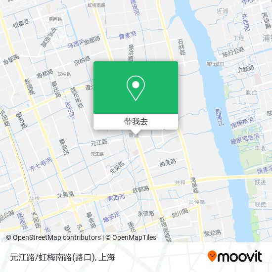 元江路/虹梅南路(路口)地图