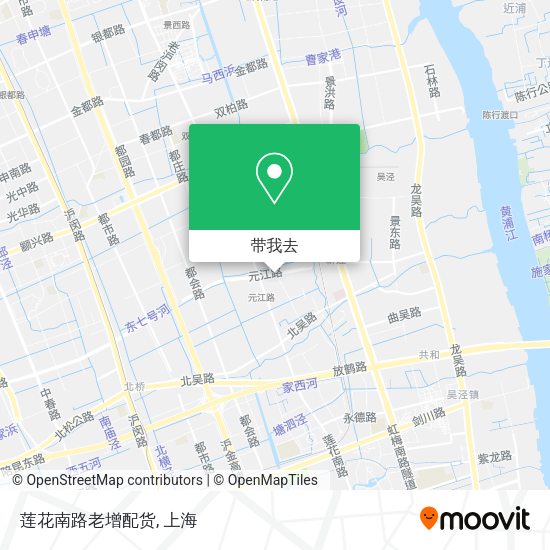 莲花南路老增配货地图