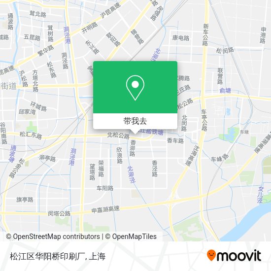 松江区华阳桥印刷厂地图