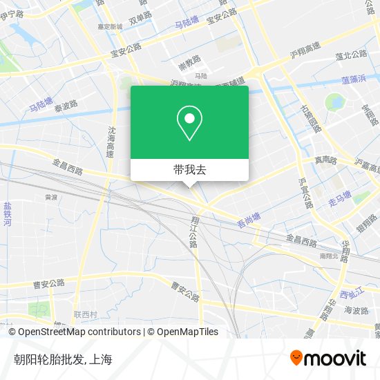 朝阳轮胎批发地图