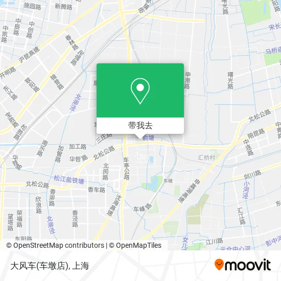 大风车(车墩店)地图