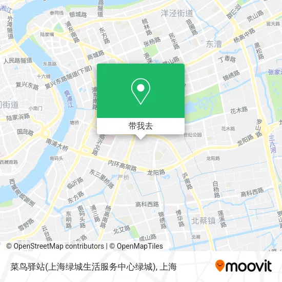 菜鸟驿站(上海绿城生活服务中心绿城)地图