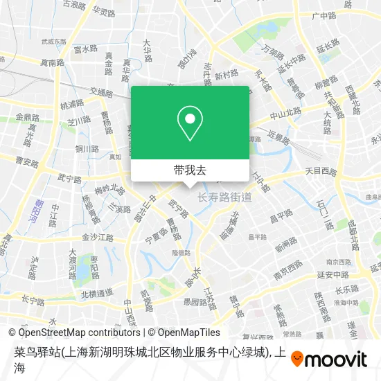 菜鸟驿站(上海新湖明珠城北区物业服务中心绿城)地图