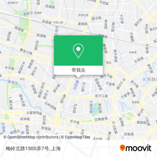 梅岭北路1500弄7号地图