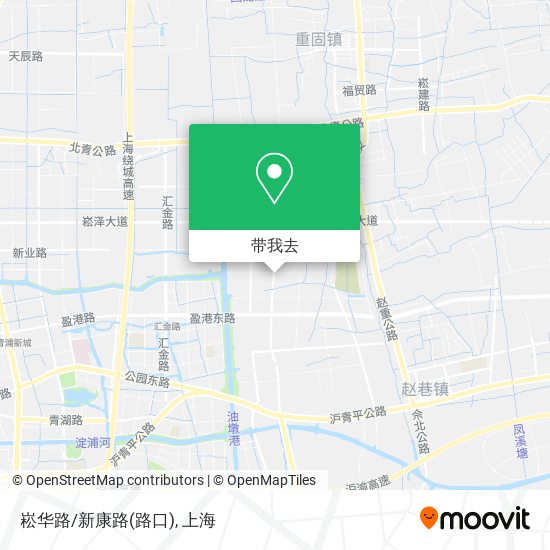 崧华路/新康路(路口)地图