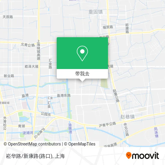 崧华路/新康路(路口)地图