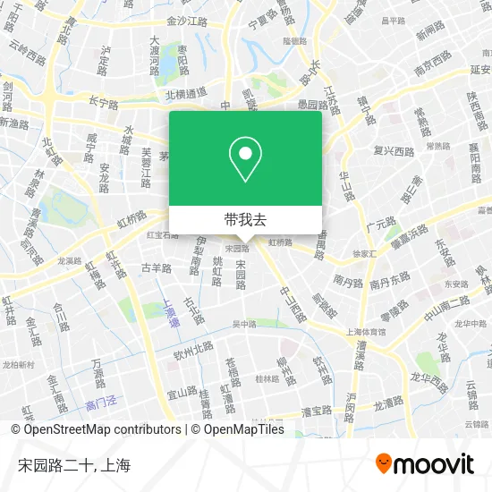 宋园路二十地图