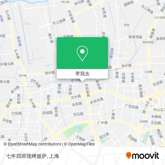 七年四班现烤披萨地图