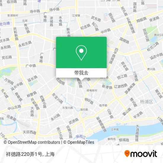 祥德路220弄1号地图
