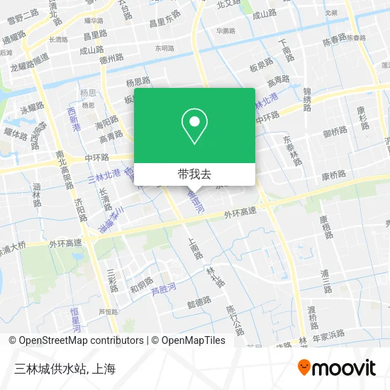 三林城供水站地图