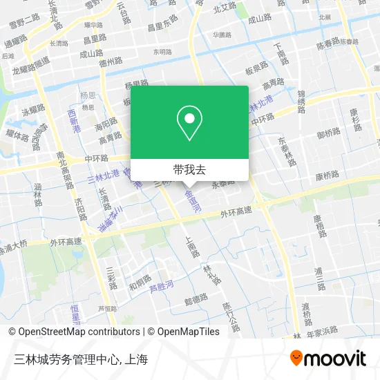 三林城劳务管理中心地图