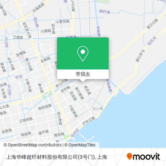 上海华峰超纤材料股份有限公司(3号门)地图