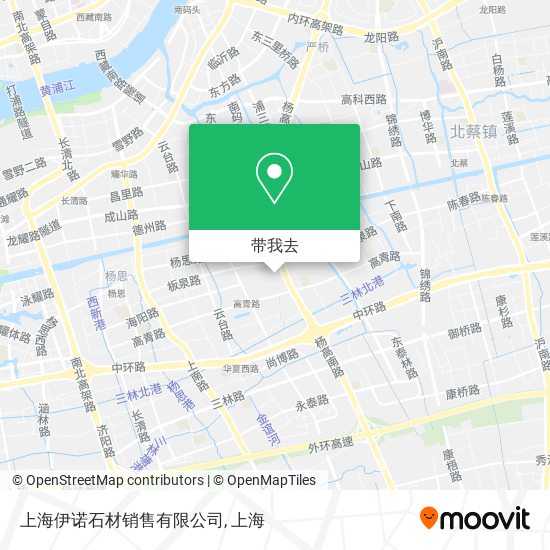 上海伊诺石材销售有限公司地图