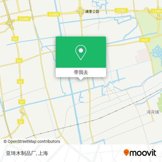 亚琦木制品厂地图