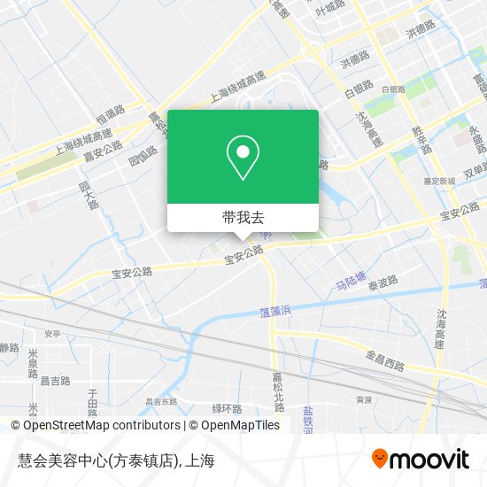 慧会美容中心(方泰镇店)地图