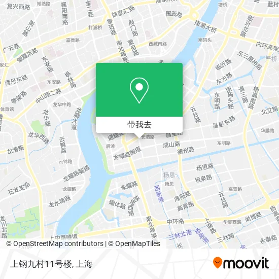 上钢九村11号楼地图