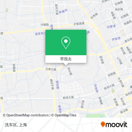 洗车区地图