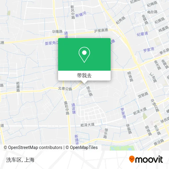 洗车区地图