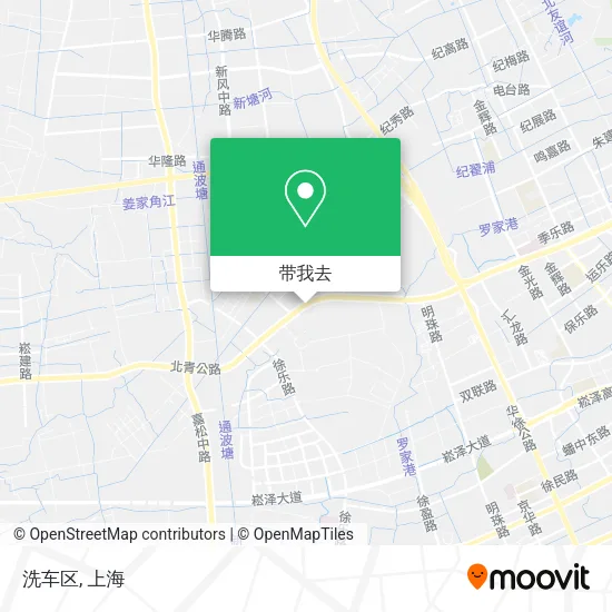 洗车区地图