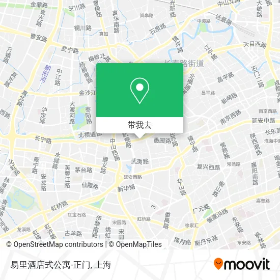 易里酒店式公寓-正门地图