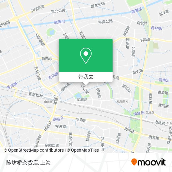 陈坊桥杂货店地图