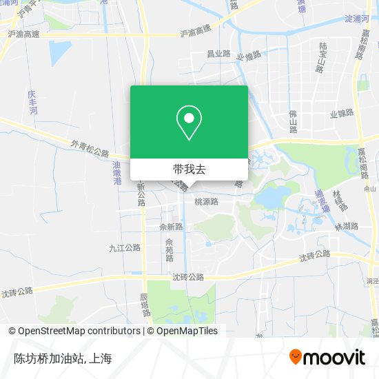陈坊桥加油站地图