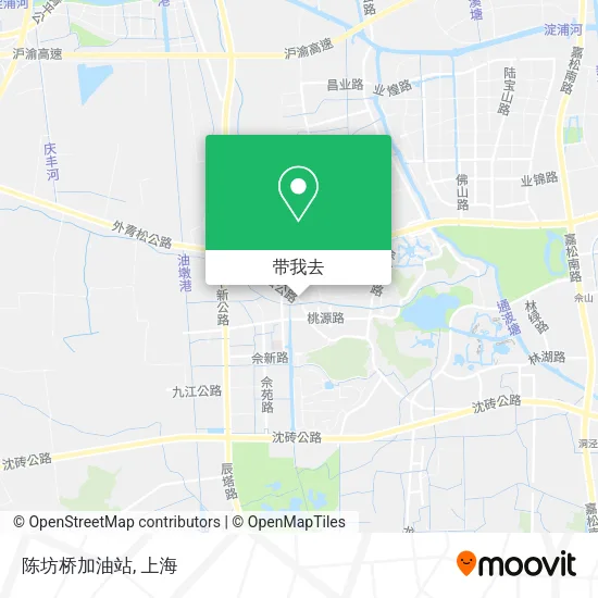 陈坊桥加油站地图