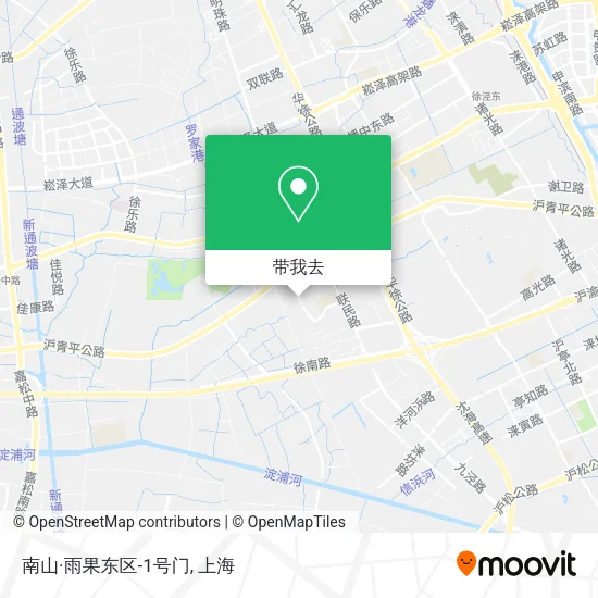 南山·雨果东区-1号门地图