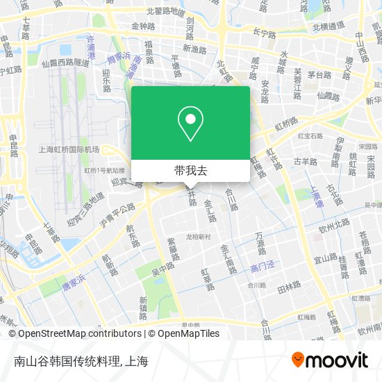 南山谷韩国传统料理地图