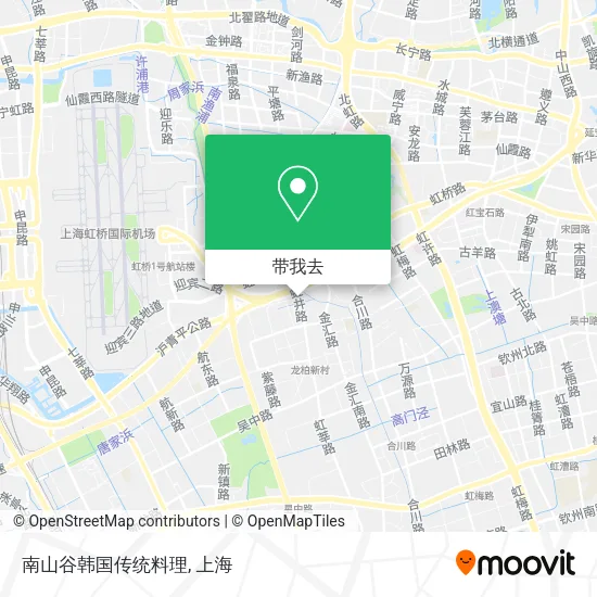 南山谷韩国传统料理地图
