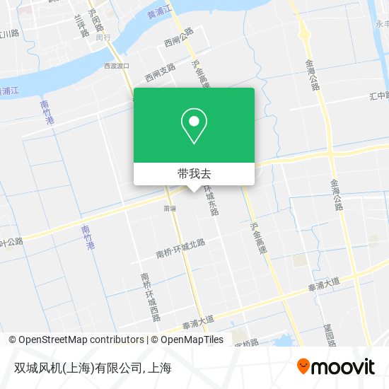 双城风机(上海)有限公司地图