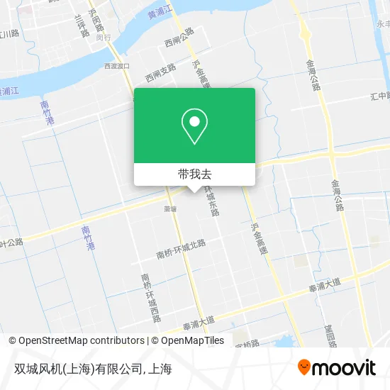 双城风机(上海)有限公司地图