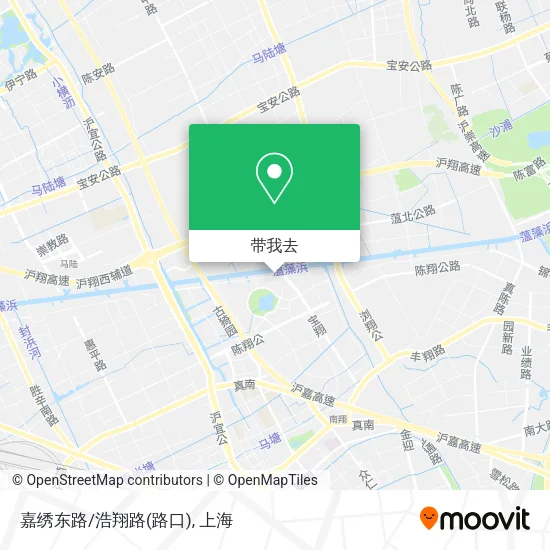 嘉绣东路/浩翔路(路口)地图