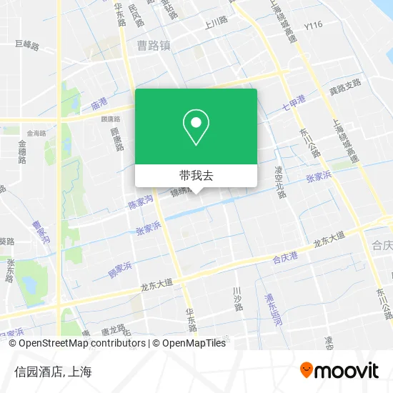 信园酒店地图