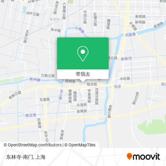东林寺-南门地图