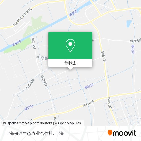 上海积健生态农业合作社地图