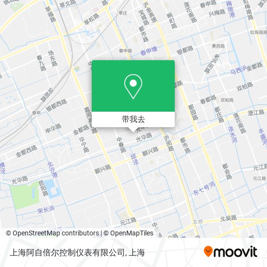 上海阿自倍尔控制仪表有限公司地图