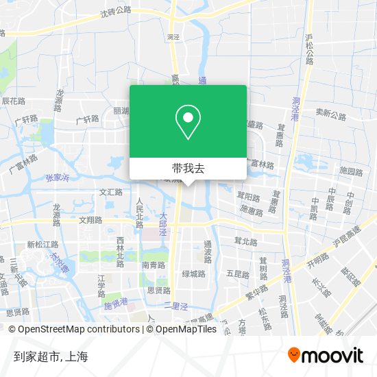到家超市地图