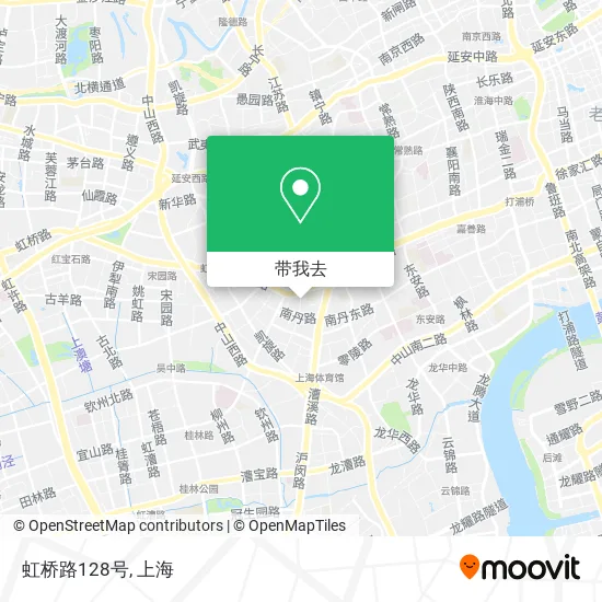 虹桥路128号地图