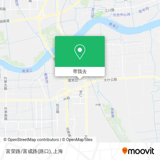 富荣路/富成路(路口)地图