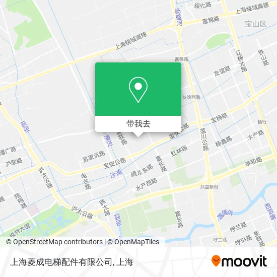 上海菱成电梯配件有限公司地图